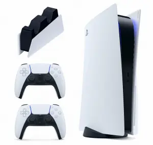 Б.У. Sony PlayStation 5 + DualSense + Зарядная станция
