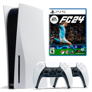 Б.У. Sony PlayStation 5  + DualSense + FC24