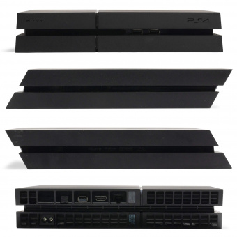 б.у. sony playstation 4 fat матовая 500gb  + dualshock 4 фото