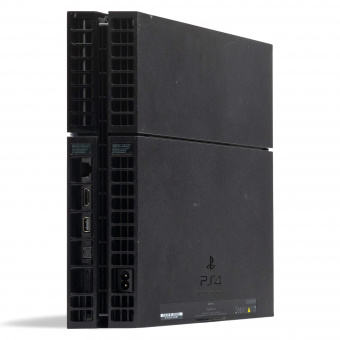 б.у. sony playstation 4 fat матовая 1tb  + dualshock 4 фото
