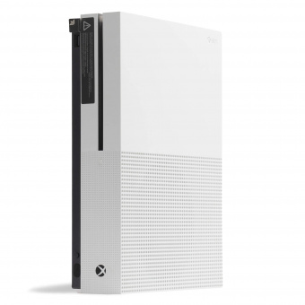 б.у. microsoft xbox one s 500gb + джойстик  фото